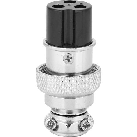 Packung mit 100 BERM Aviation Universal-3-Loch-Buchsen, Edelstahlgehäuse, Schutzart IP54, 16-mm-Gewinde (1/4)