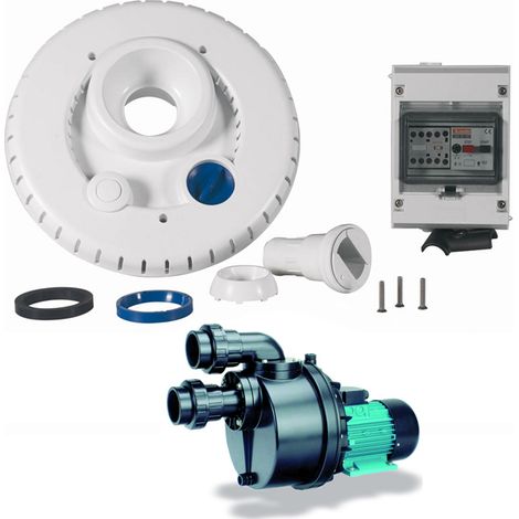 Kit pompa 63m3/h + facciata + scatola elettrica per nuoto controcorrente - NCR2 NADORSELF 300 TRIPHASé - Espa