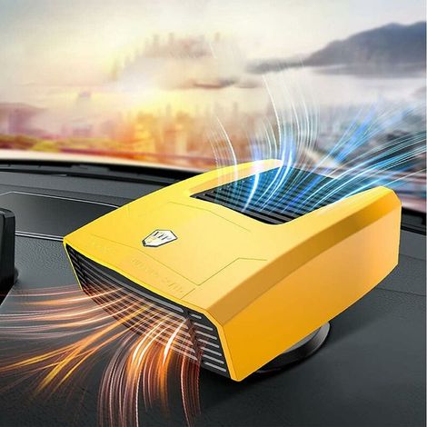 Portable Car Heater, 12V 180W ABS Portable Car Heater Auto Cooling Defog Demister Quick Defrost Defrost (1/4)
