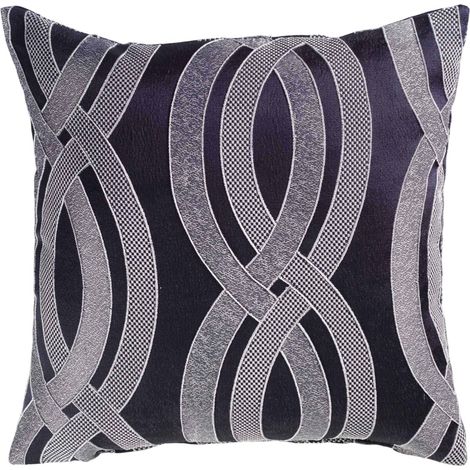 Coussin Jacquard 40 x 40 cm Miriade Navy (1/2)