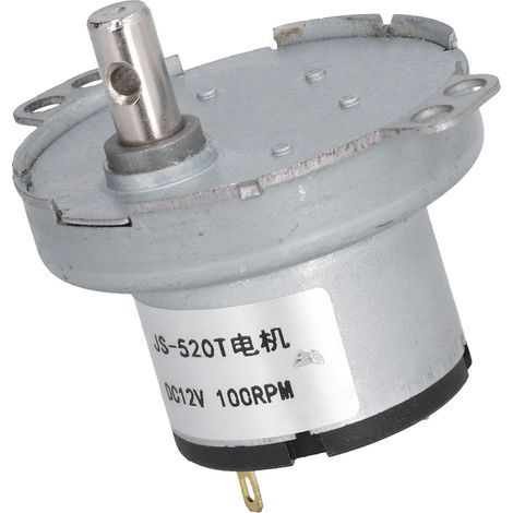 100 U/min Hochleistungs-Synchronmotor, 12 V DC Mikro-Drehzahluntersetzer für Präzisionsanwendungen (1/5)