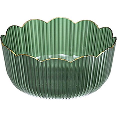 Bac A Fruits - Bac Transparent En Plastique - Capacite Elevée - Empilable - Pour Cuisine Et Table - 1 Piece (1/5)