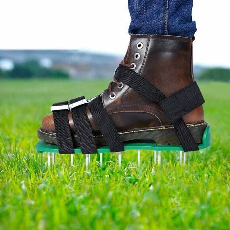 Lawn Aerator Sandals, Lawn Roller, Lawn Aerator Shoes, Lawn Shoes, Lawn Fan, Lawn Scarifier, Lawn Scarifier Nails, Shoes for Your Lawn (1/4)