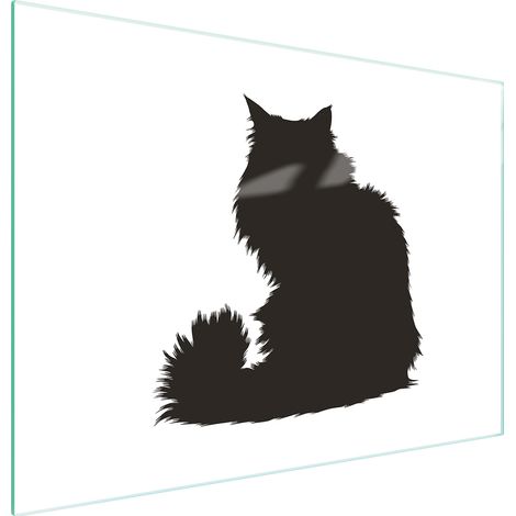 Glasschneidebrett 30x22 Katze