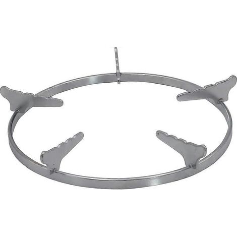 Support de casseroles à double trou pour cuisinière à gaz - Accessoires de cuisine - Support de casseroles en acier (1/5)