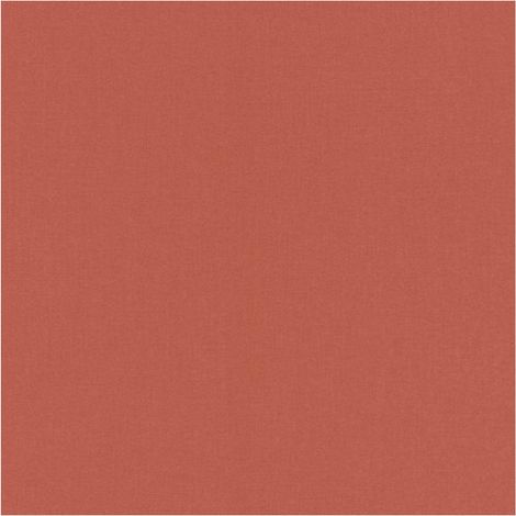 Rasch Burnt Orange Plain Textured Wallpaper Washable Paste The Wall Vinyl