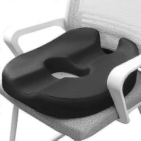 Coussin pour le coccyx, soulageant la pression sur la prostate, la sciatique et le plancher pelvien. Coussin de chaise en mousse à mémoire de forme pour soulager la douleur. (1/4)