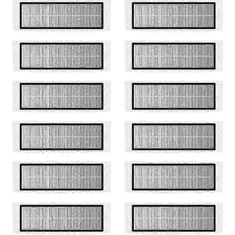 12 filtres HEPA pour aspirateur Xiaomi Roborock S6 S5 Max S60 ( ) (1/5)