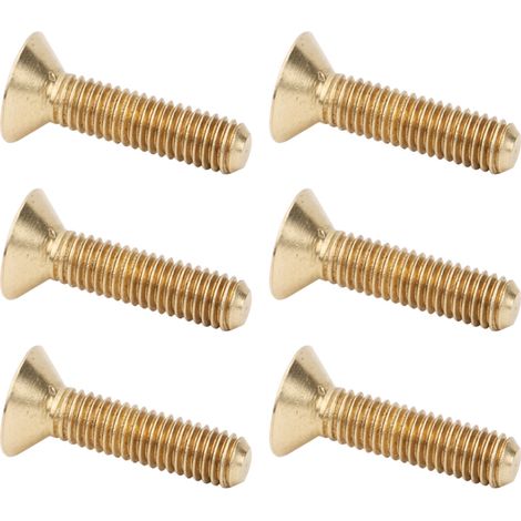 Vis M3 x 12 Tête Fraisée, Lot de 50 Vis Cuivre Pur à Six Pans Creux, Quincaillerie Industrielle, Fixations Précises (1/5)