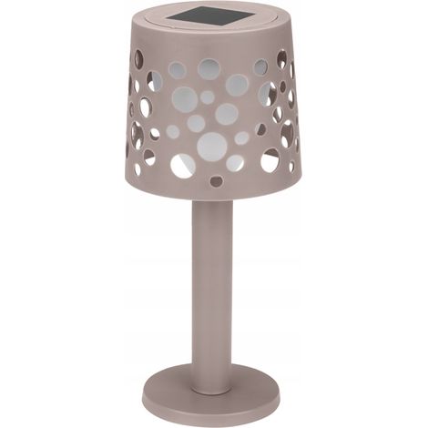 LÁMPARA SOLAR VERA II GALICJA 12,5cm 43988 beige 1ud. (1/3)
