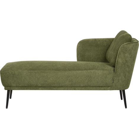 Right-Hand Chaise Lounge ARTHEZE Fabric Dark Green