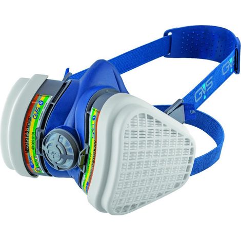 GVS Mehrweg-Halbmaske Elipse ABEK1-P3 RD,Gr.S/M