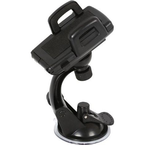 Supporto ventosa AUTO-T per smartphone e GPS 38-86 mm orientabile 360° (1/3)