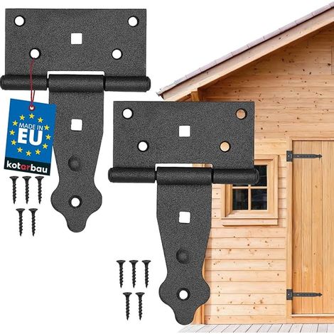 Cerniere dritte per scuri, porte, cancelli, accessori da giardino (1/5)