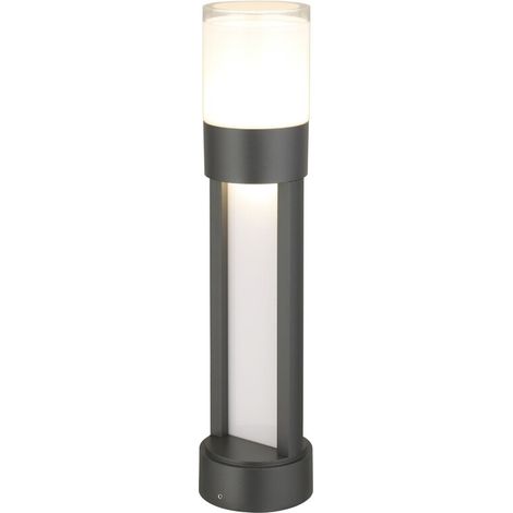 Lampada paletto LED Leitha nera 50cm 12W 3000K IP44 (1/5)