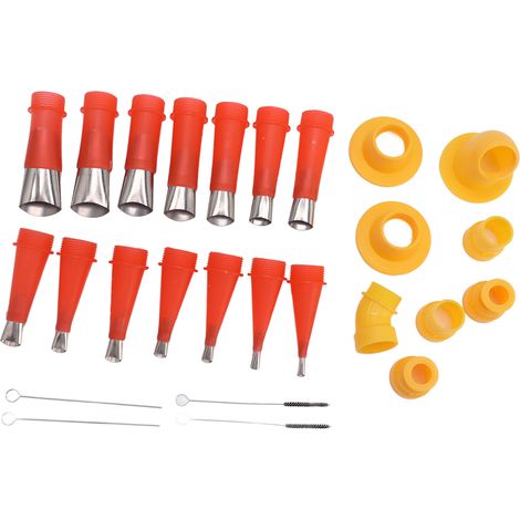 Kit universel d'embouts intégrés en acier inoxydable avec socle pour carrelage, fenêtre, verre et mur extérieur (1/5)