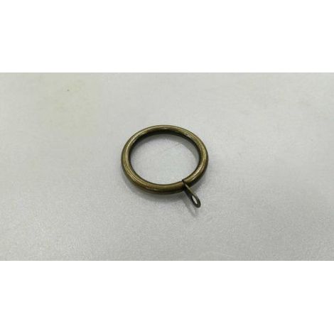 ANELLO TENDA ANELLI TENDE TONDO D 45 MM PER BASTONE TENDA 10 PZ (35117V) ORO ANTICO (35120)