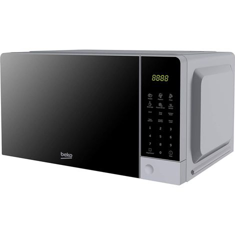 Beko MOC201103S - Forno a Microonde, Digitale, 20 L, 700 W, Argento, 45,2 x 32,5 x 26,2 cm (1/5)
