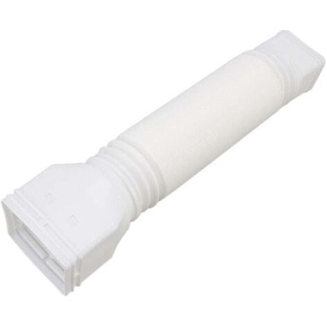 Extensions de Tuyau de Descente de Gouttière Rallonge de Tuyau de Descente Rétractable Rallonge de Tuyau de Descente Flexible Accessoires de Bec de Descente Fournitures de (Blanc) (1/4)