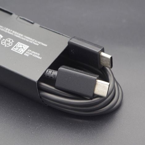 Noir Samsung Cable USB C vers USB C, Longueur 1m, Charge Ultra Rapide 45W (1/3)
