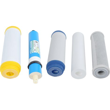 Cartouche filtrante universelle à 5 étapes, accessoire de remplacement pour purificateur d'eau (1/5)
