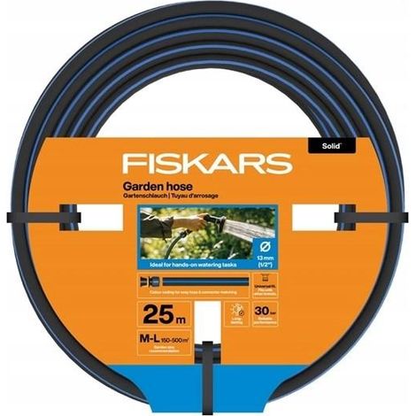 Fiskars Solid Gartenschlauch 25 m 1/2'' UV-beständig