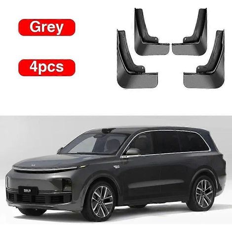 Schmutzfänger für Li Auto L9 Lixiang L9 2022 2023 2024 2025, Spritzschutz-Schmutzfänger, Kotflügel-Schmutzfänger-Set, Außenset, Autozubehör – Grau (1/5)