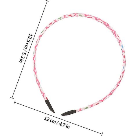 Lot de 12 bandeaux à fleurs pour fête de filles (1/4)