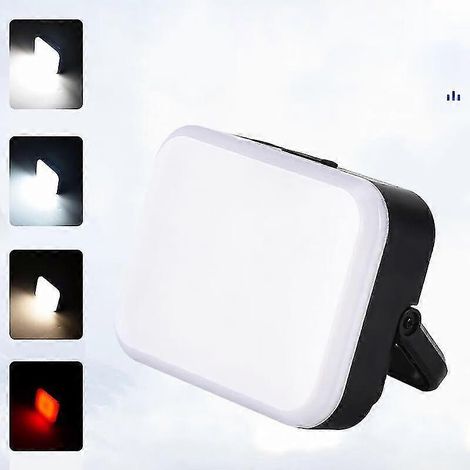 Lampe de camping puissante, ultra-lumineuse, grande capacité, idéale pour le camping et les travaux de travail. Lampe de camping de secours rechargeable. (1/2)