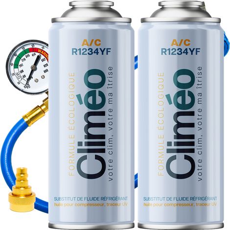 Climeo 2 latas + manguera R1234yf (1/5)