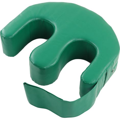 Oreiller en forme de U pour patient tournant, avec fermeture auto-agrippante, pour patient paralysé ou âgé. (1/5)