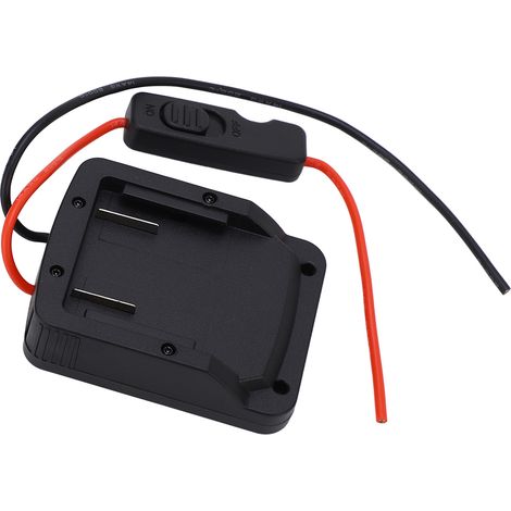 Adaptateur secteur avec protection contre les surintensités et fusible pour batterie au lithium Metabo 18V 625367000 625368000 (1/5)