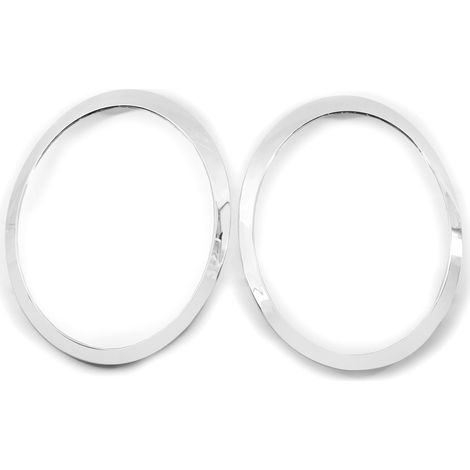 Bague de finition de phare (2 pièces) de remplacement pour BMW R55 MINI Cooper 2008-2015 OEM 51137149905 51137149906 (1/3)