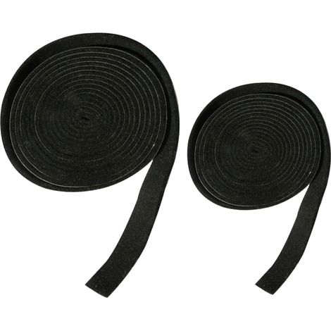 Joint De Barbecue Ignifuge Noir 3 Mm Épaisseur - Lot De 2 Rouleaux pour (1/5)
