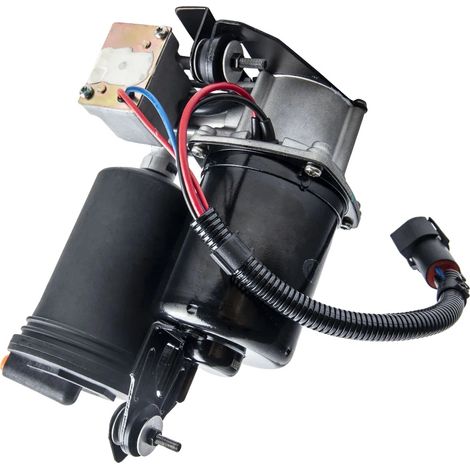 Compresseur de suspension pneumatique, Longueur 33 cm, Largeur 18 cm, Hauteur 18 cm, Poids 4 kg, Pour véhicules de 1990 à 2011 (1/5)