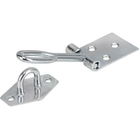 Sujetacables L.80mm An 22mm STA azul galvanizado con ojal VORMANN