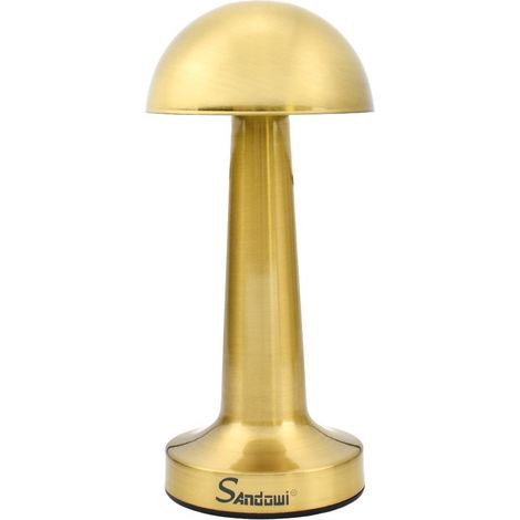 Andowl - Lampada Da Tavolo Decorativa Led A Fungo Luce Bianca 3 Intensità Di Luce Q-tl142 - (1/5)