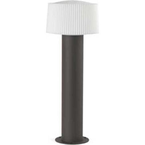 Faro Muffin Baliza exterior gris oscuro 1x E27 IP44 (1/4)