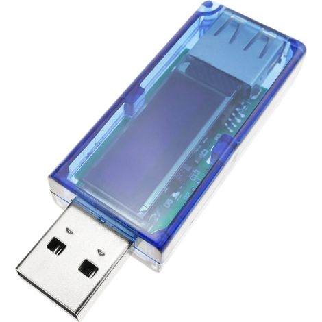 BeMatik - Voltmètre Ampèremètre et niveau de charge USB avec viseurs à 4 chiffres modèle DW-0890 (1/5)