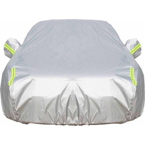 Tonchean – Housse de protection pour voiture sédan – Tissu Oxford imperméable et résistant aux UV – Doublure coton respirant – Ajustement sécurisé (1/5)
