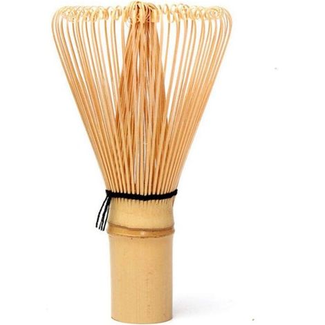 Fouet à matcha en bambou fabriqué à la main au Japon - Chasen traditionnel - 100 brins - Accessoire pour préparation du thé matcha (1/4)