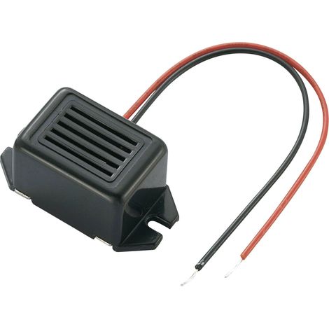 TRU COMPONENTS TC-10358332 Buzzer miniature Bruit généré: 75 dB Tension: 4.5 V/DC son continu 1 pc(s) S603622