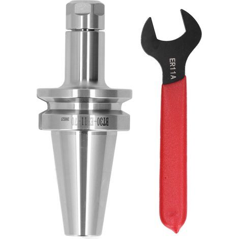 Porte-outil CNC 0,005 mm, centre d'usinage de haute précision, arbre de fraisage BT30-ER11-70 avec clé (1/5)