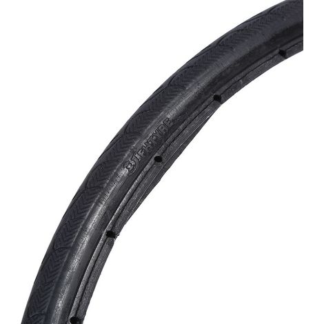 Pneu vélo route 700x23C noir fixie sans chambre à air durable (1/2)