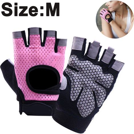 Gants d'entraînement pour haltérophilie et musculation avec support de poignet pour hommes et femmes, protection complète de la paume, pour l'haltérophilie, l'entraînement, le fitness, les exercices d (1/5)