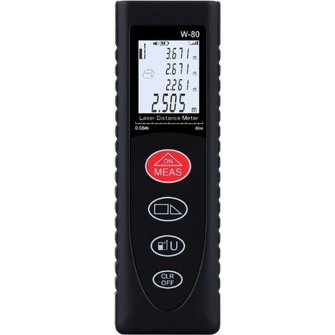 Télémètre laser mini portable, instrument de mesure électronique de distance et règle laser