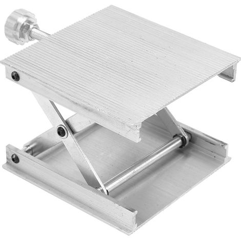Plateforme élévatrice de laboratoire 90 x 90 mm, plateforme de nivellement laser polyvalente, support de levage réglable de 90 mm (1/5)