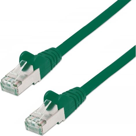 INTELLINET Cavo Patch Categoria 5E schermato FTP Verde 2 mt. (1/5)