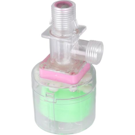 Vanne de régulation d'eau à levier, transparente, entièrement automatique, pour réservoir de type tour en plastique, à bille flottante G1/2, entrée d'eau supérieure. (1/5)