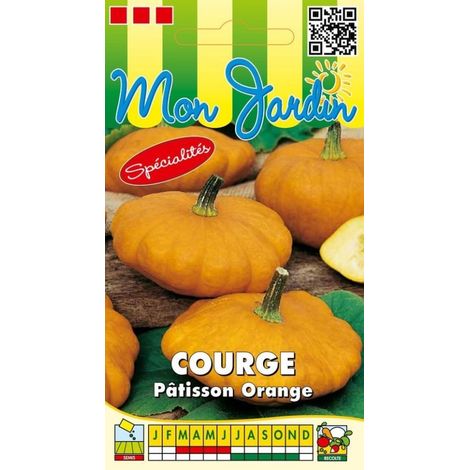 Courge Pâtisson orange - 3g